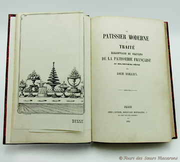 LOUIS BAILLEUX LE PATISSIER MODERNE 1856